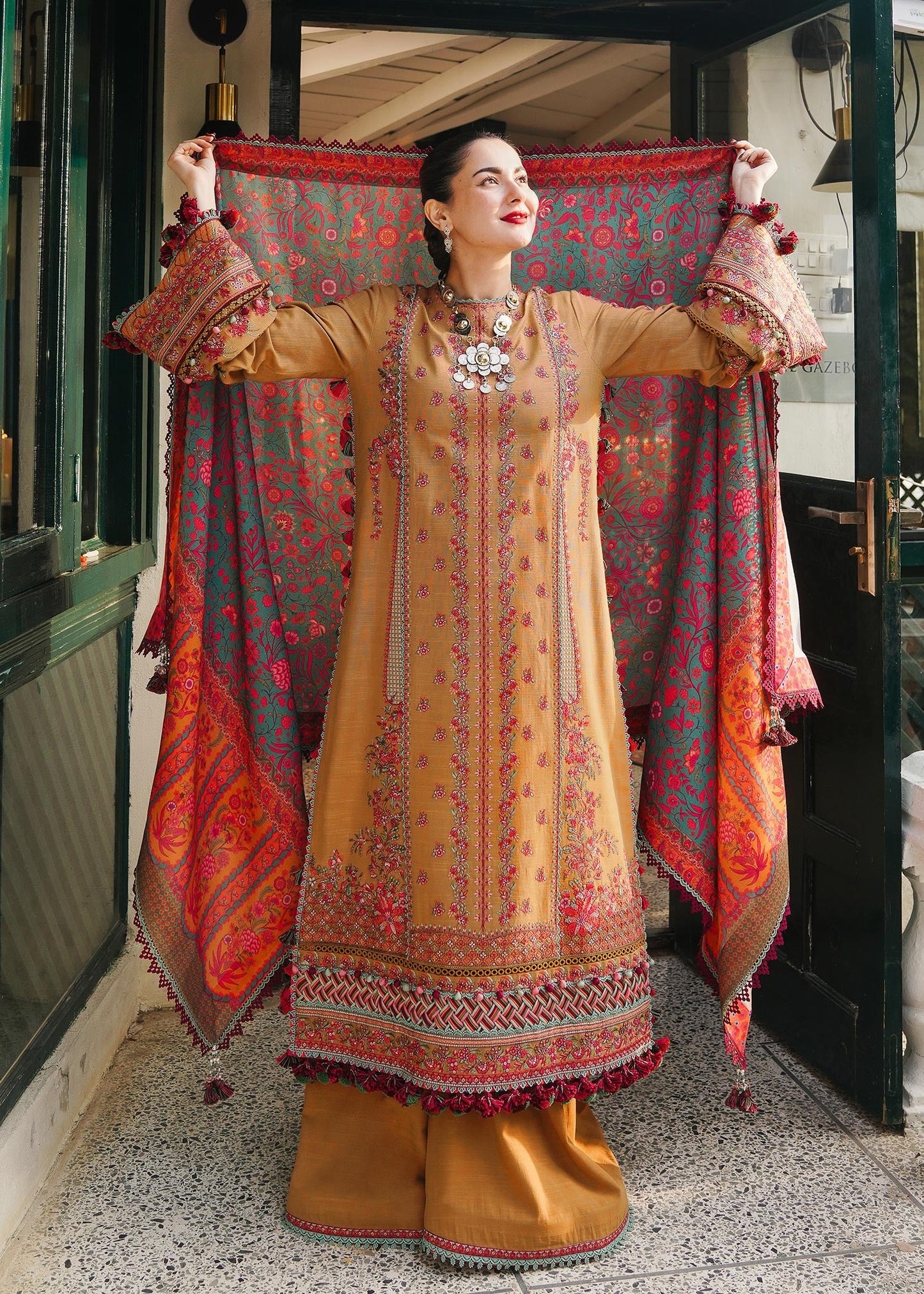 Hussain Rehar Winter Shawl'24 - Horain
