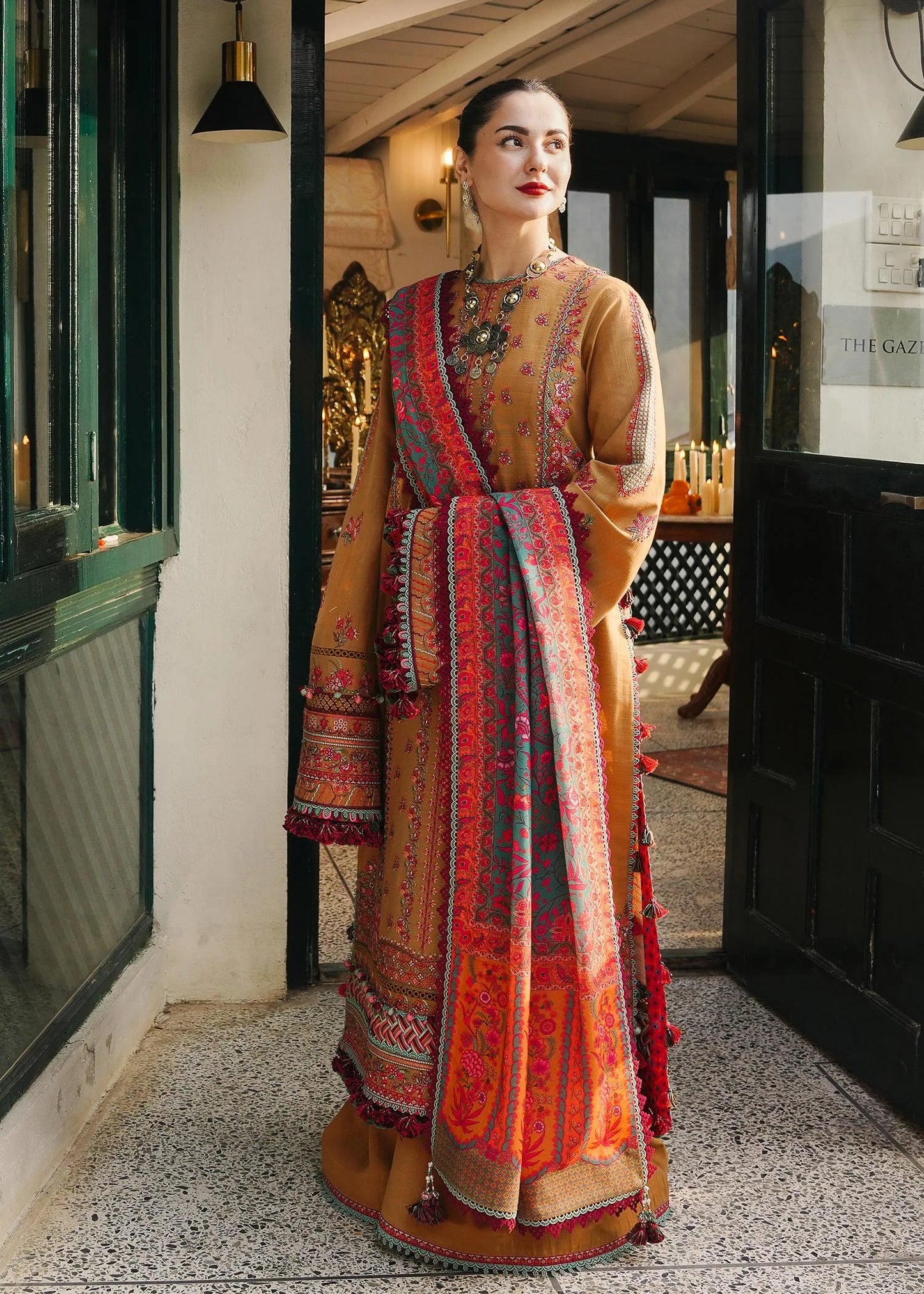 Hussain Rehar Winter Shawl'24 - Horain