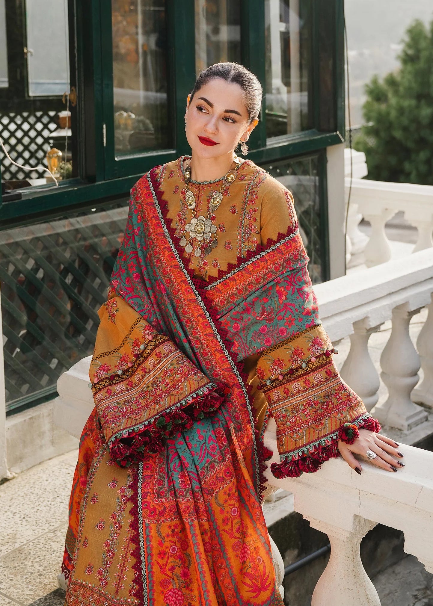 Hussain Rehar Winter Shawl'24 - Horain