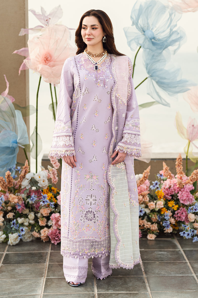 Qalamkar Luxury Lawn | Sahil 2025 | FK-09 EVELYN
