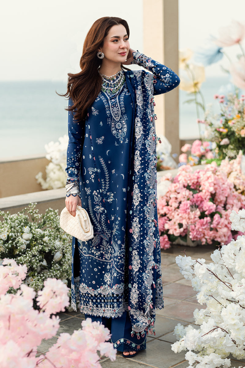 Qalamkar Luxury Lawn | Sahil 2025 | FK-05 AURORA
