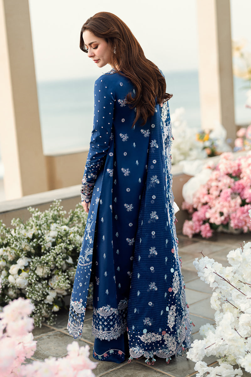 Qalamkar Luxury Lawn | Sahil 2025 | FK-05 AURORA