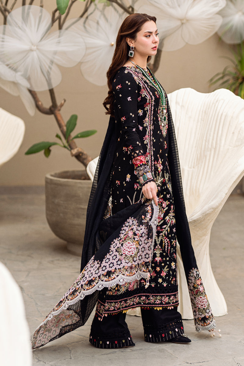 Qalamkar Luxury Lawn | Sahil 2025 | FK-15 HANNAH