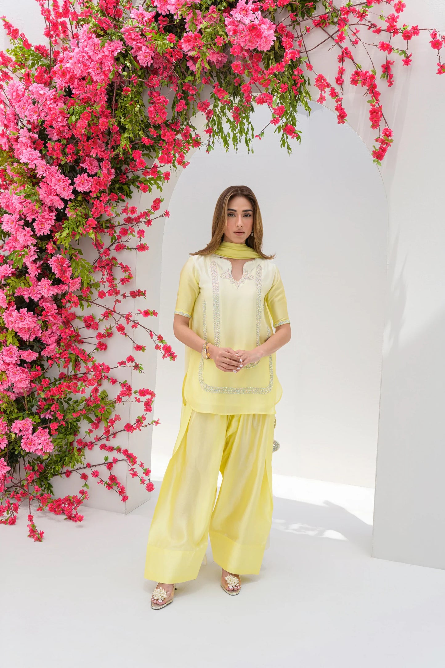 Flairs Studio Stelle Eid Edit II'25- ButterCup