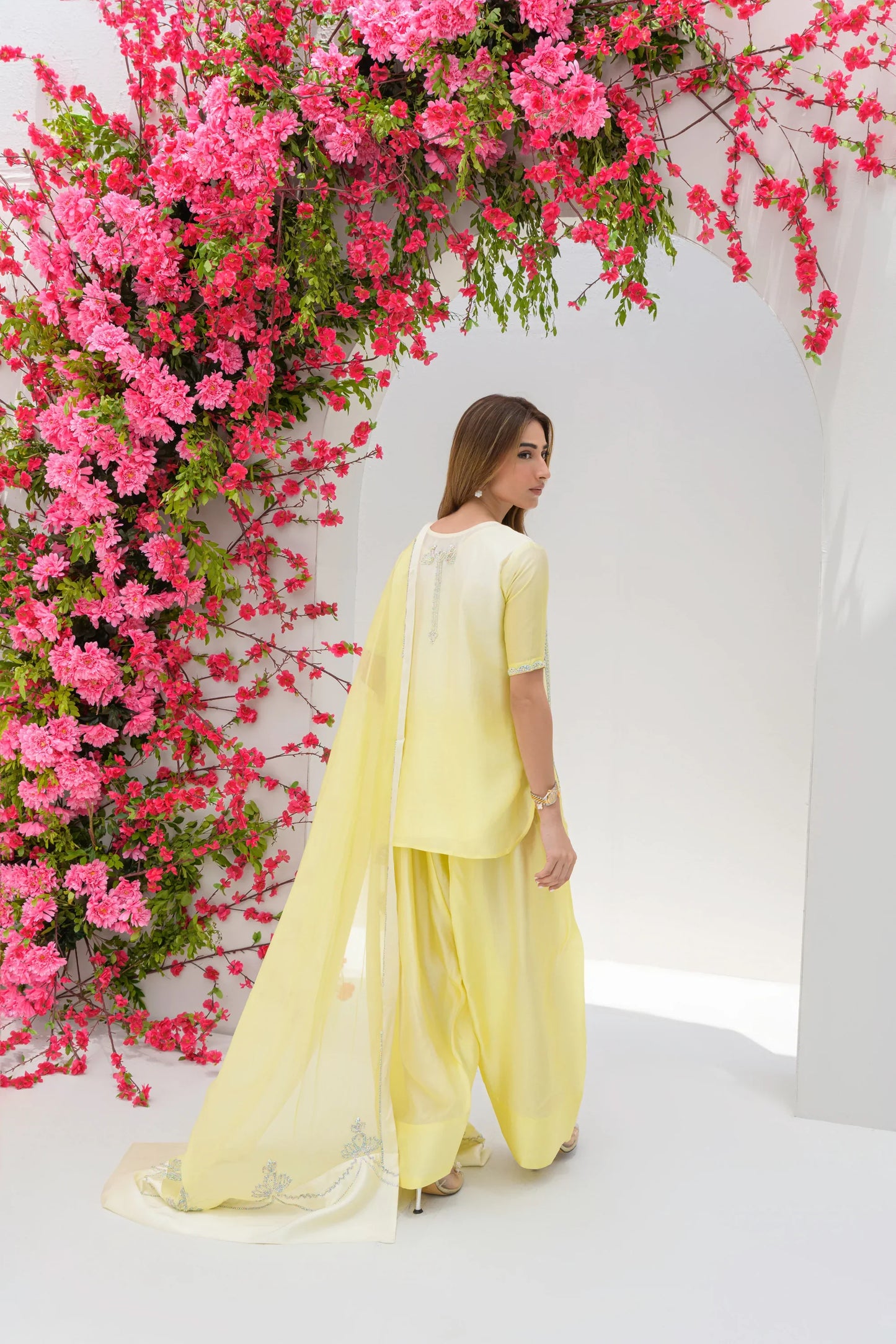 Flairs Studio Stelle Eid Edit II'25- ButterCup