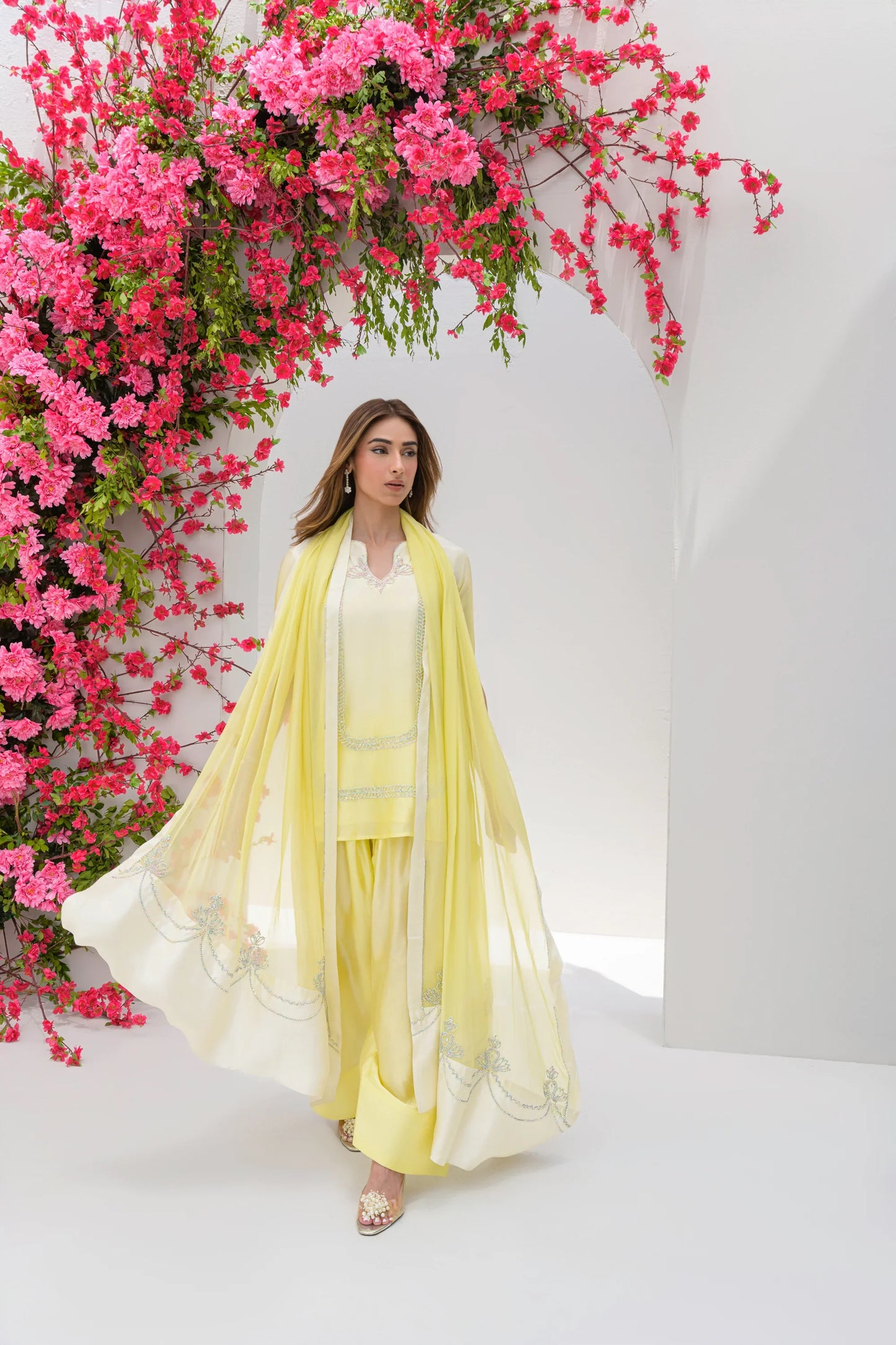 Flairs Studio Stelle Eid Edit II'25- ButterCup