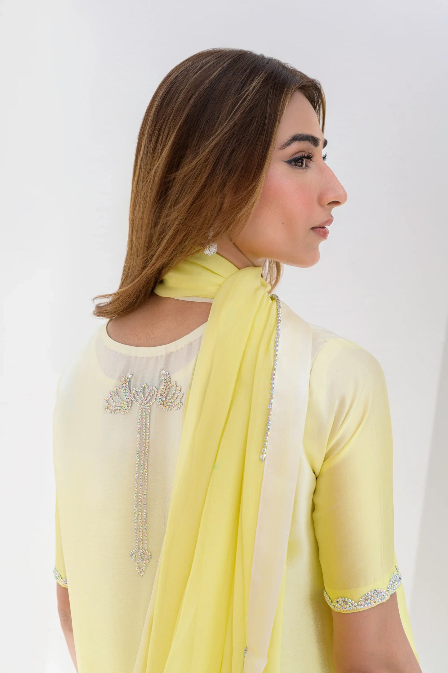 Flairs Studio Stelle Eid Edit II'25- ButterCup