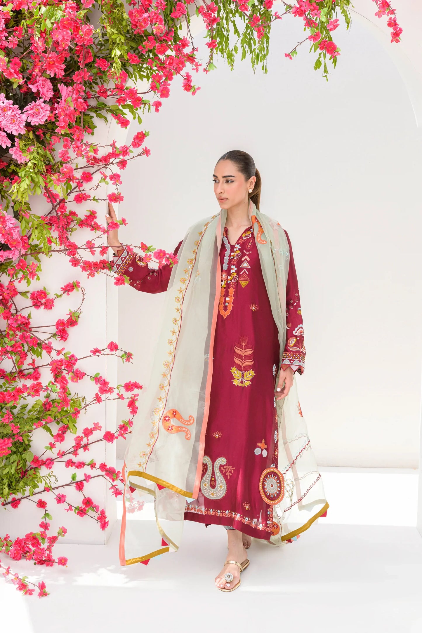 Flairs Studio Stelle Eid Edit II'25- Cherry Pie