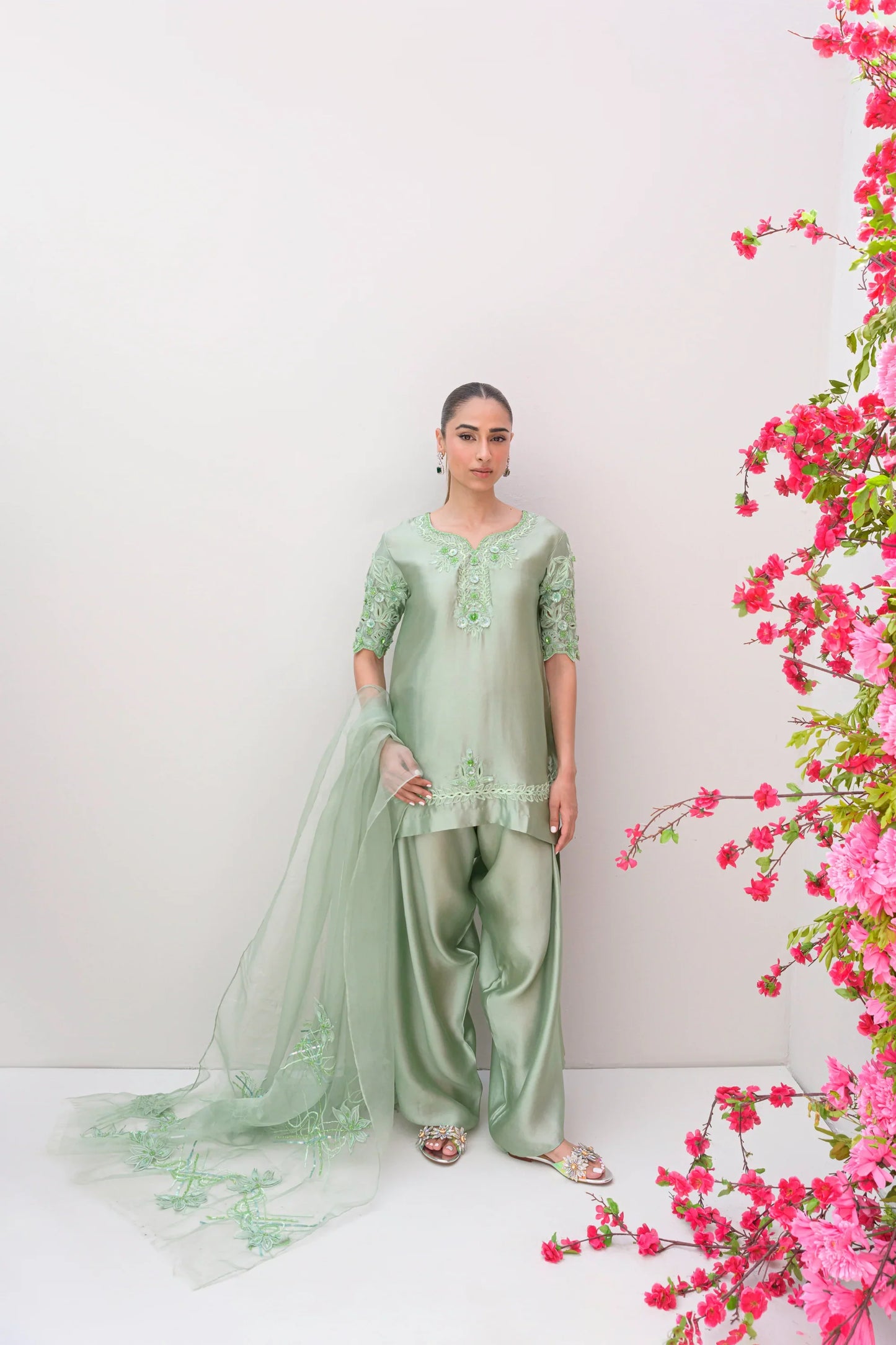 Flairs Studio Stelle Eid Edit II'25- Peppermint