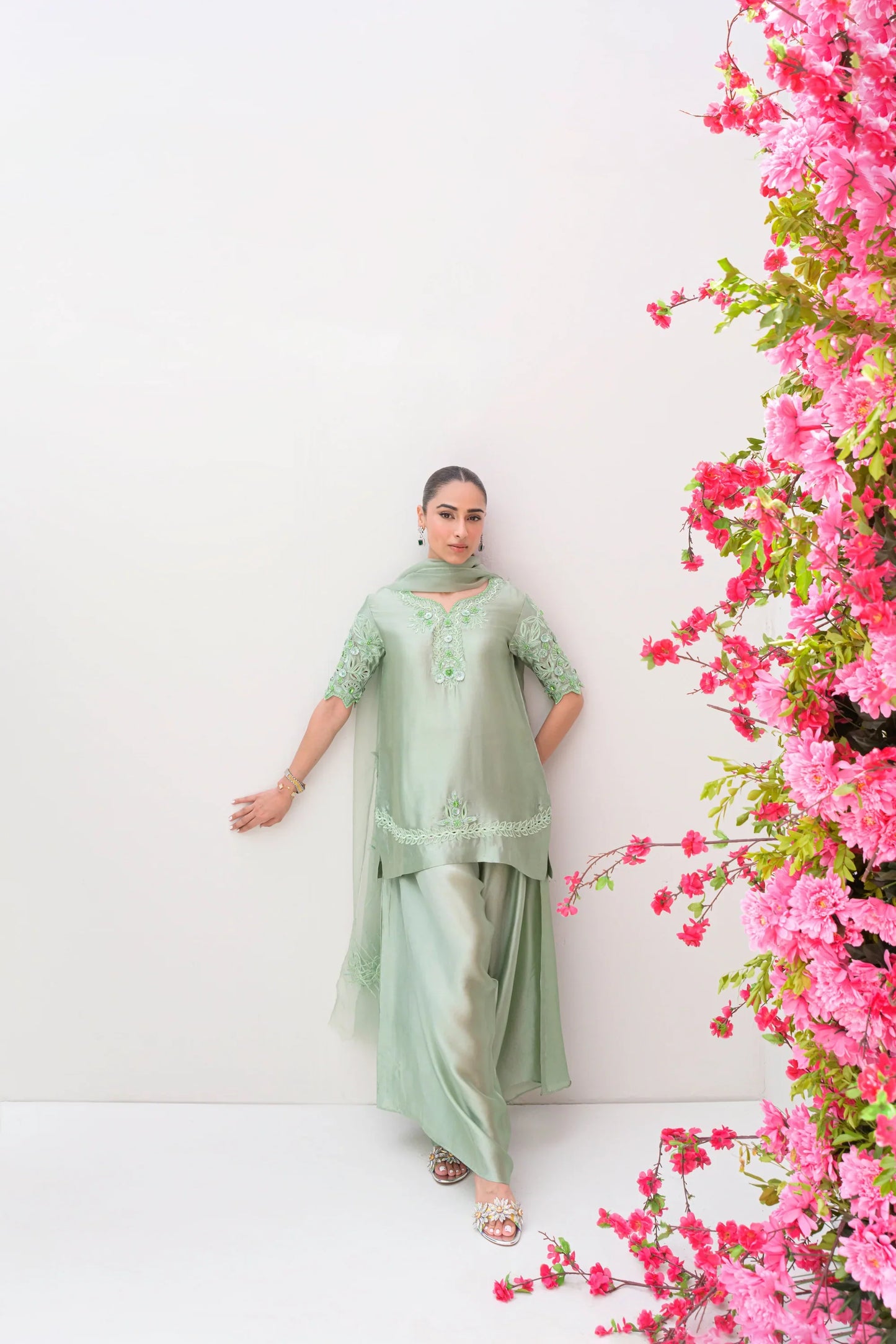 Flairs Studio Stelle Eid Edit II'25- Peppermint