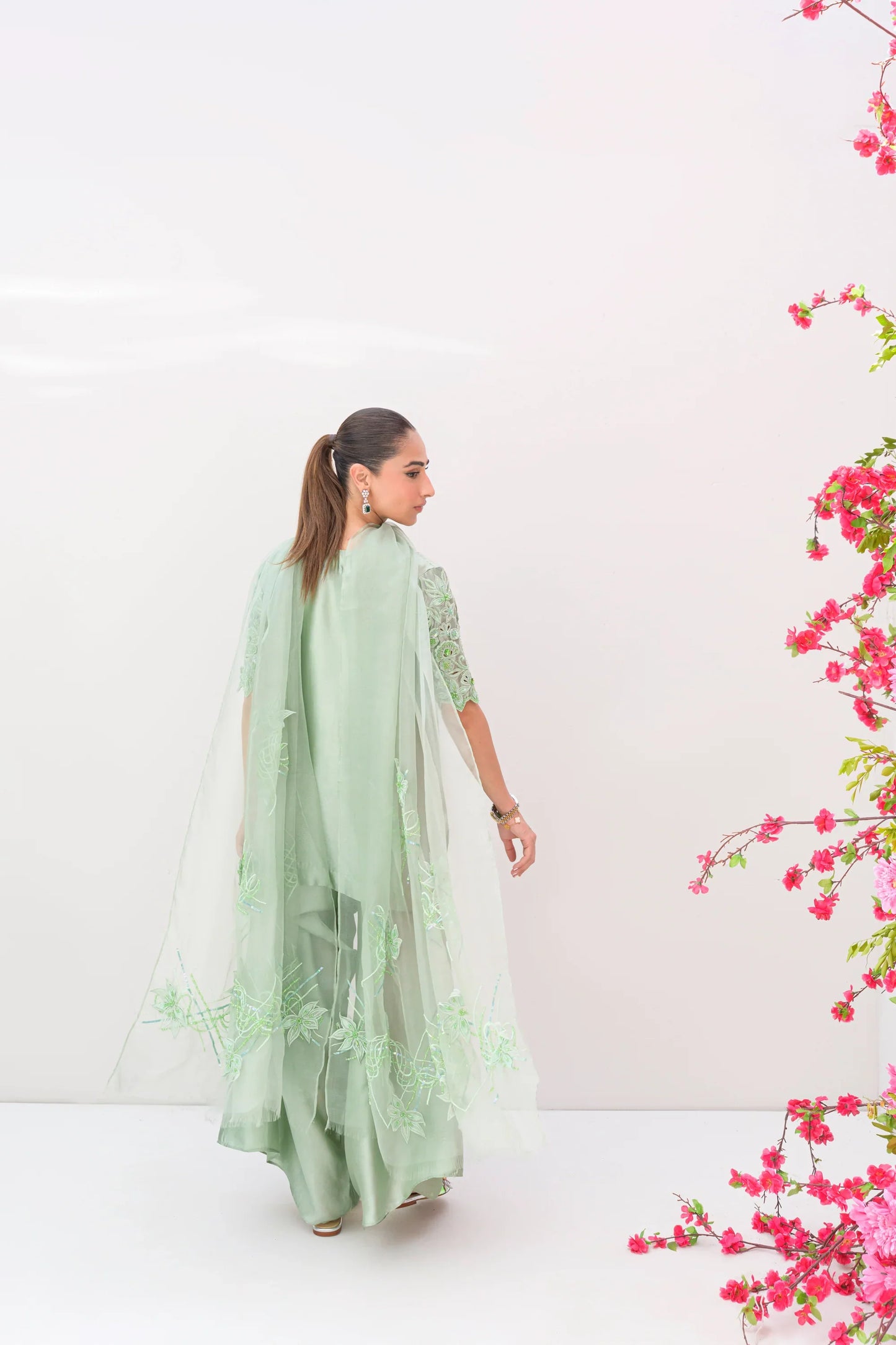 Flairs Studio Stelle Eid Edit II'25- Peppermint