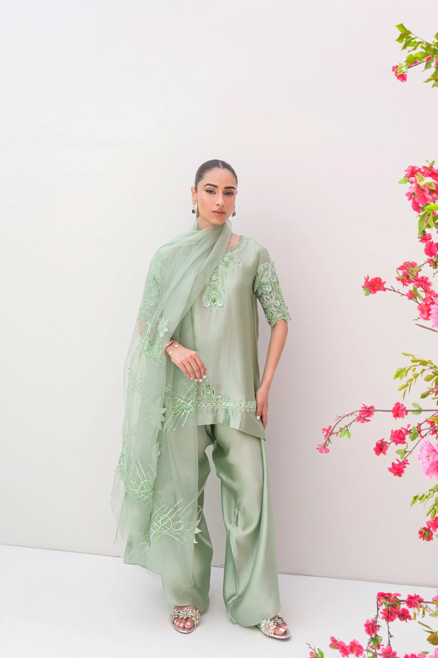 Flairs Studio Stelle Eid Edit II'25- Peppermint