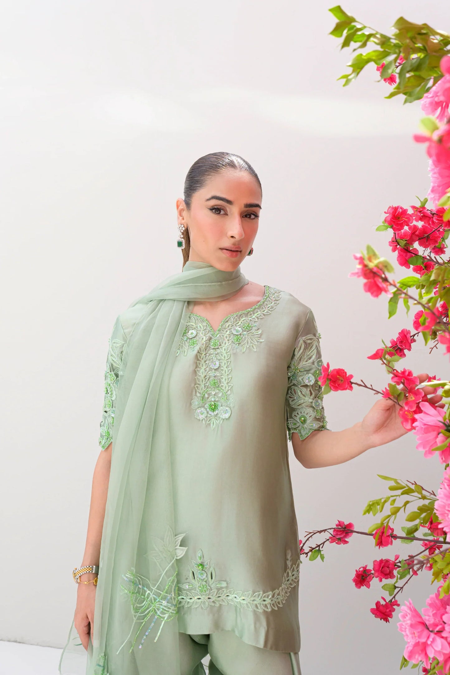 Flairs Studio Stelle Eid Edit II'25- Peppermint
