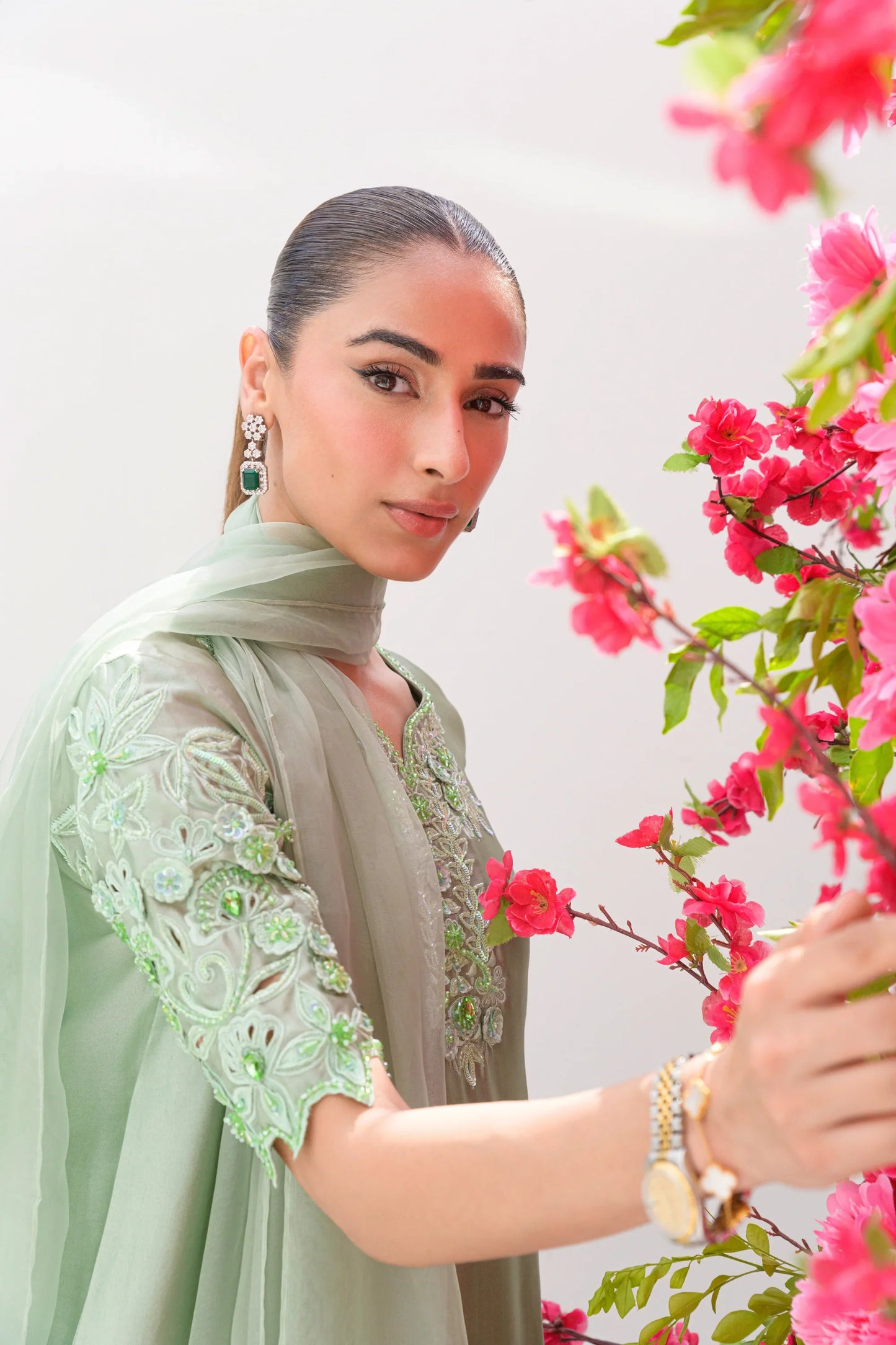 Flairs Studio Stelle Eid Edit II'25- Peppermint