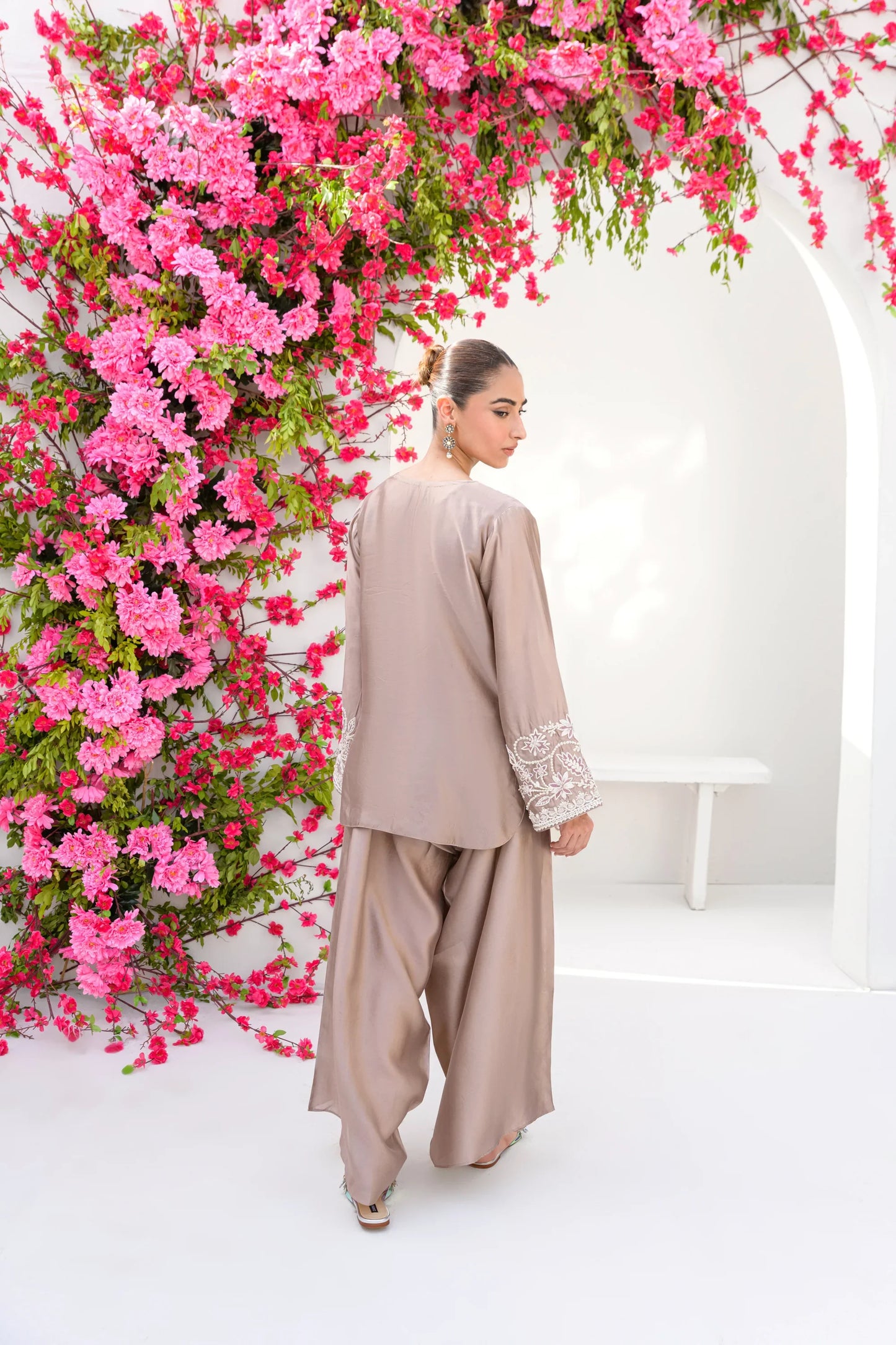 Flairs Studio Stelle Eid Edit II'25- Muted Pink