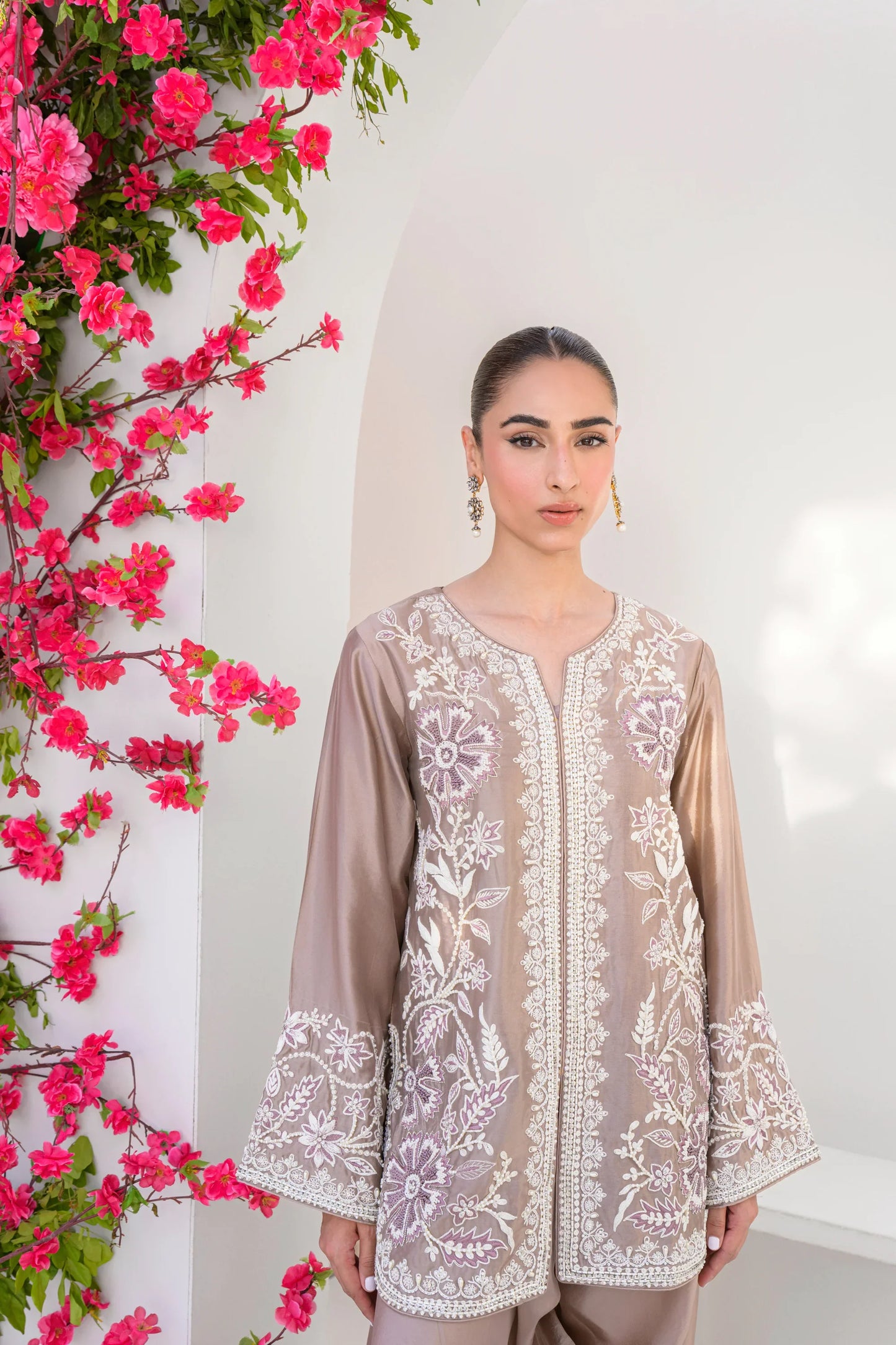 Flairs Studio Stelle Eid Edit II'25- Muted Pink