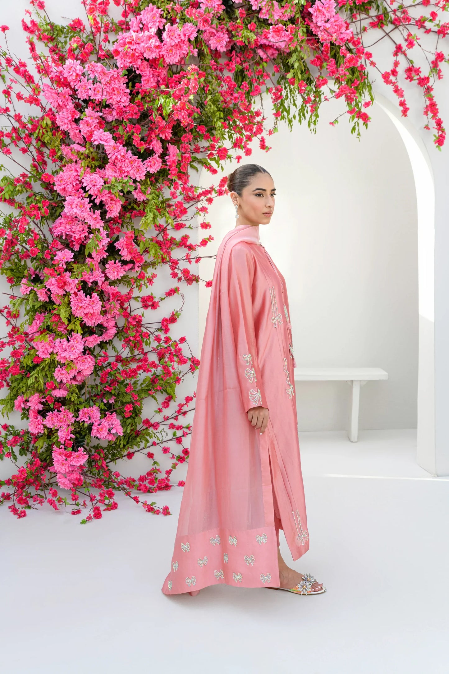 Flairs Studio Stelle Eid Edit II'25- Peach Sorbet