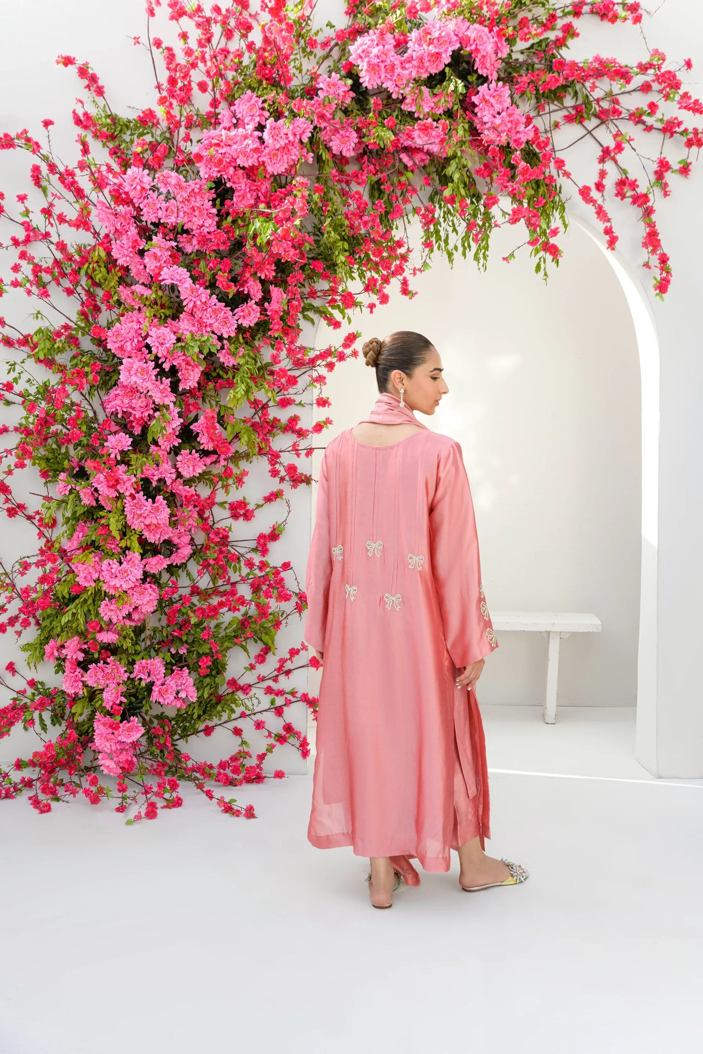 Flairs Studio Stelle Eid Edit II'25- Peach Sorbet