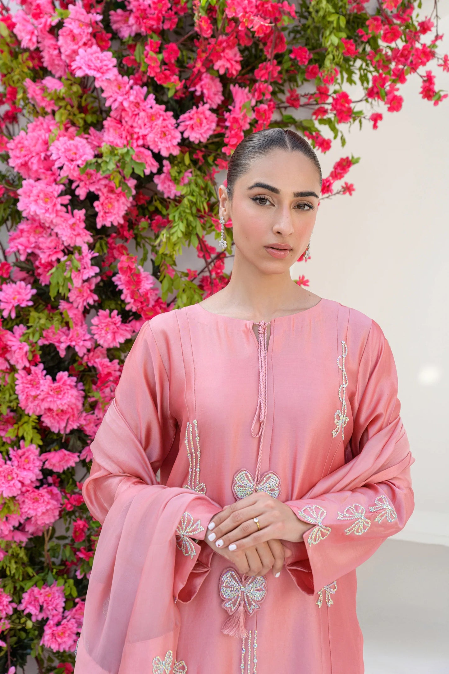 Flairs Studio Stelle Eid Edit II'25- Peach Sorbet