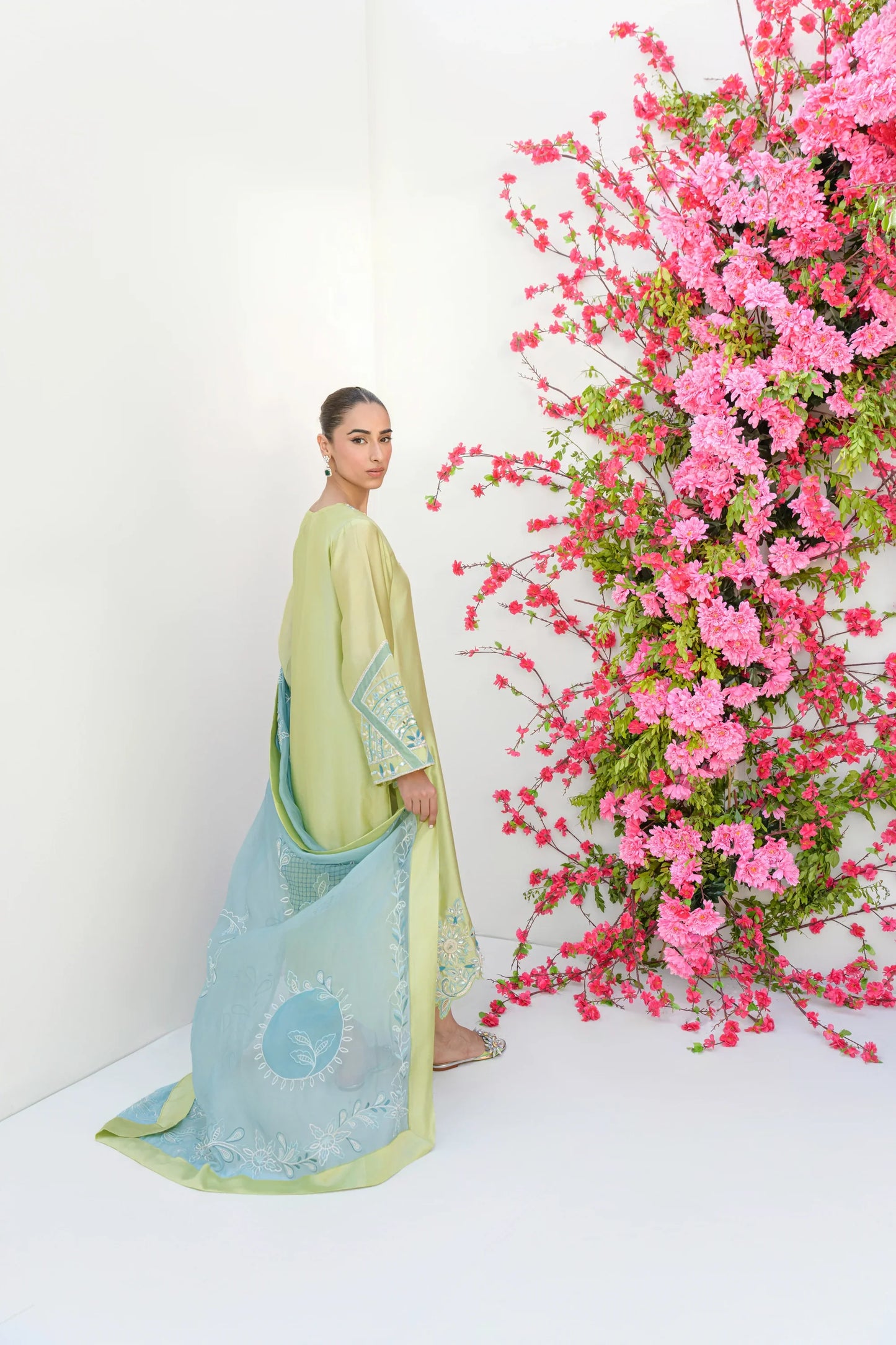 Flairs Studio Stelle Eid Edit II'25- Mint Margarita
