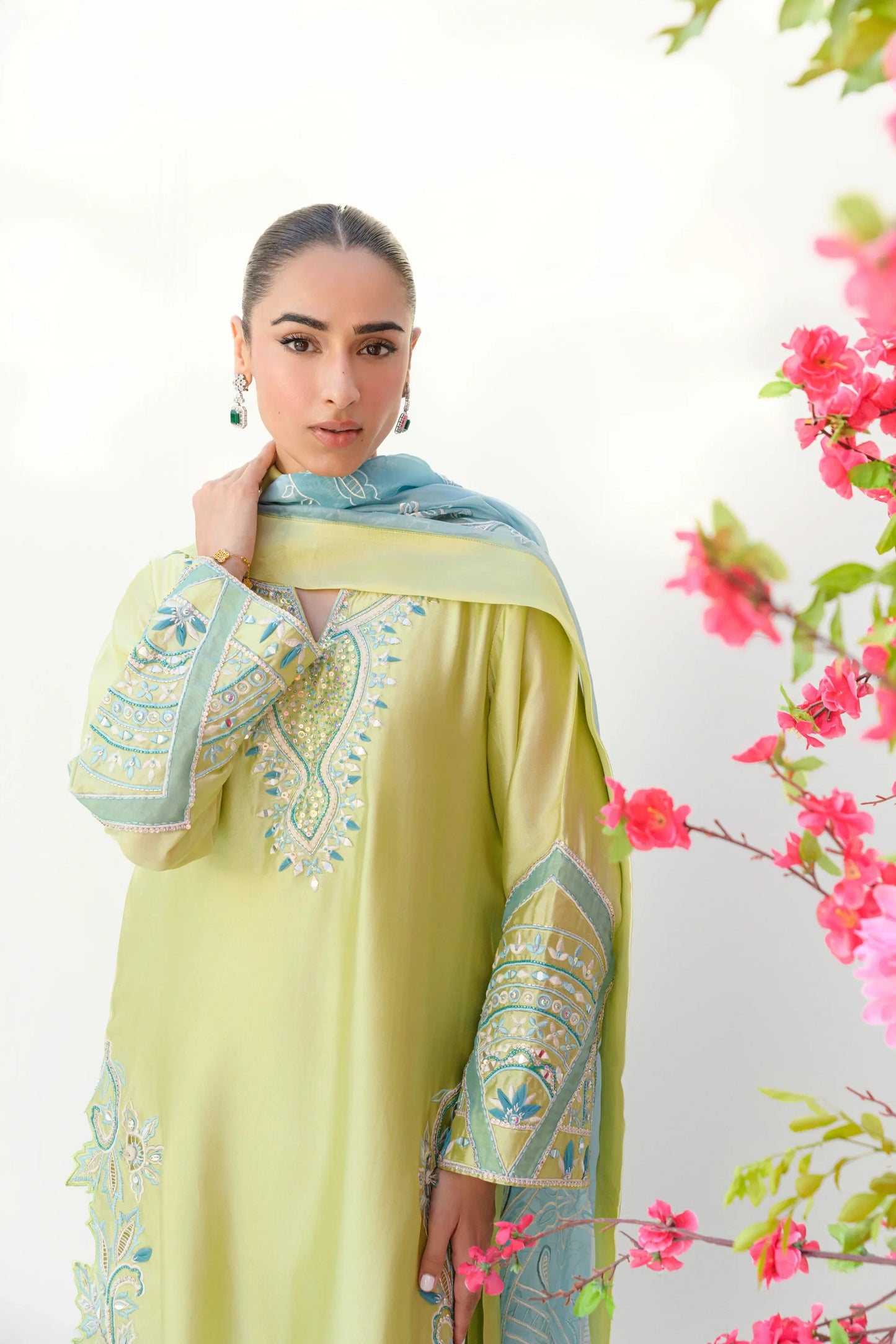 Flairs Studio Stelle Eid Edit II'25- Mint Margarita