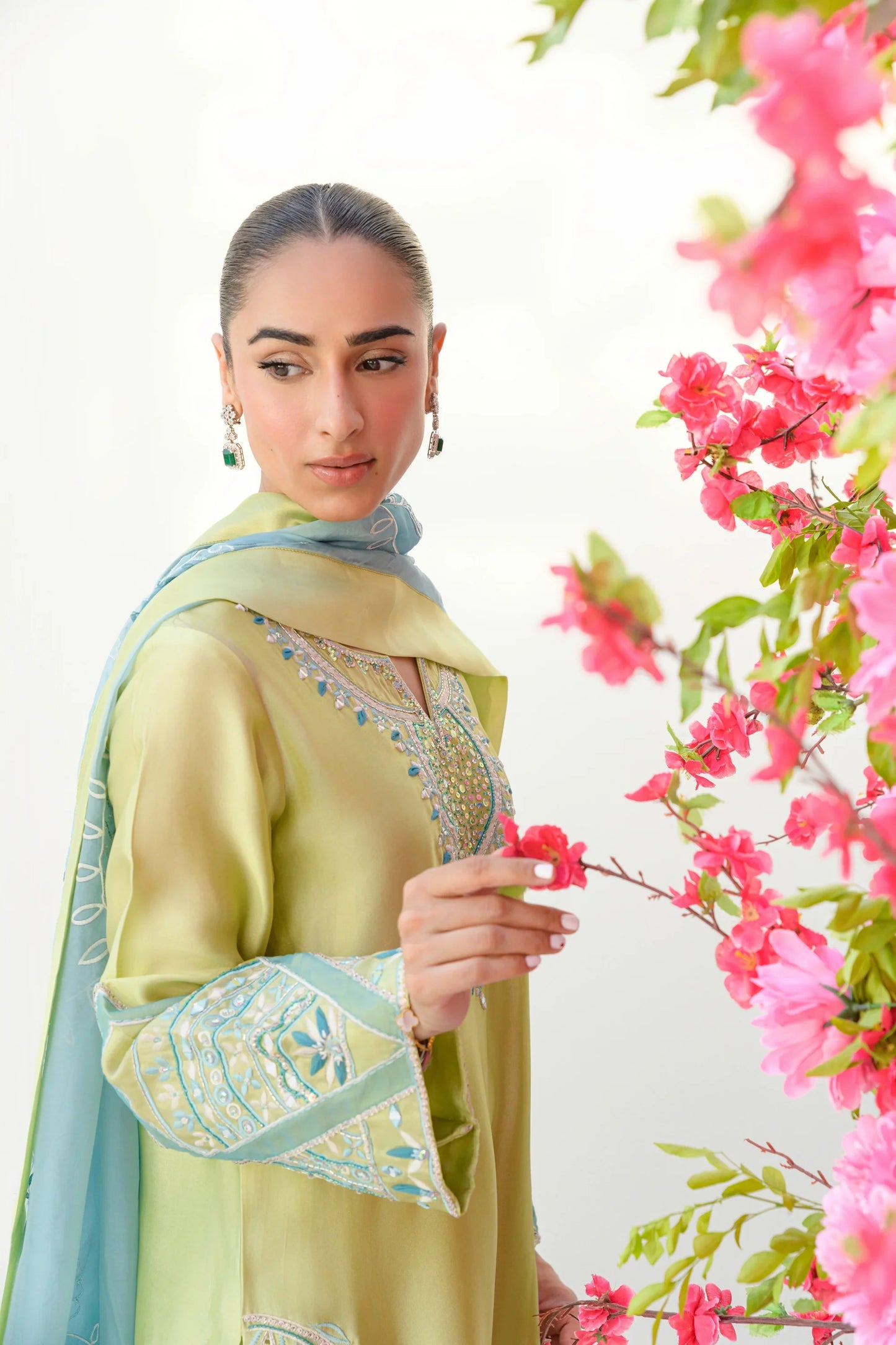 Flairs Studio Stelle Eid Edit II'25- Mint Margarita