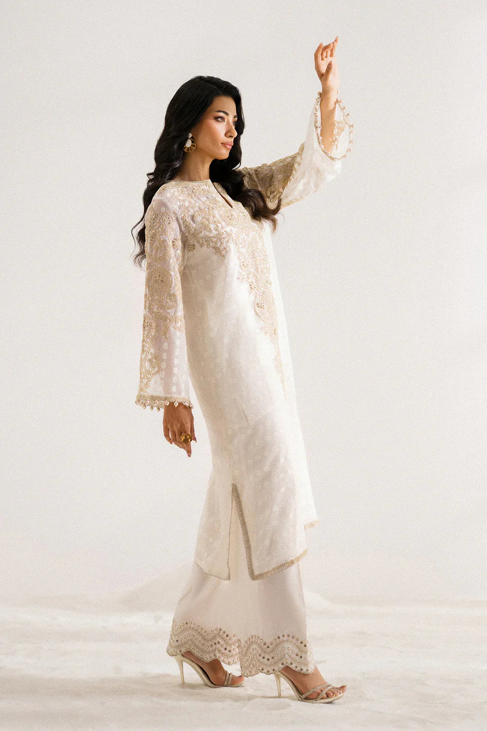 Ethnc Boutique '25 - EMBROIDERED SUIT - E0788/104/001