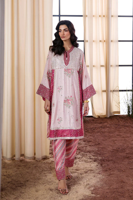 Ethnc Boutique SS '25 - LIGHT PINK - E0802/104/316