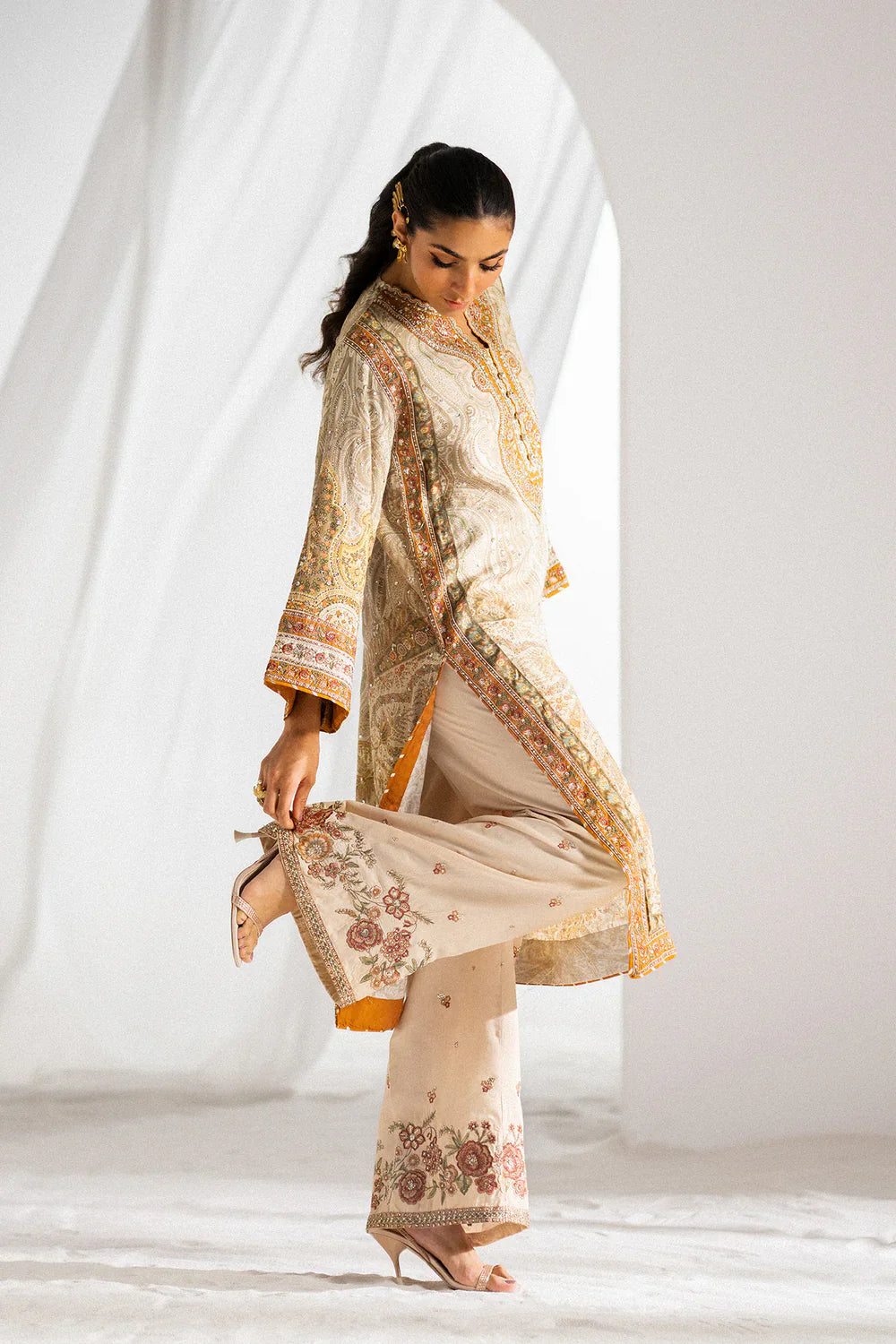Ethnc Boutique '25 - EMBROIDERED SUIT - E0810/104/112