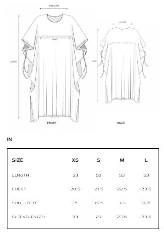 Ethnc Boutique Collection HS '26 - Embroidered Kaftan | E1210/104/006