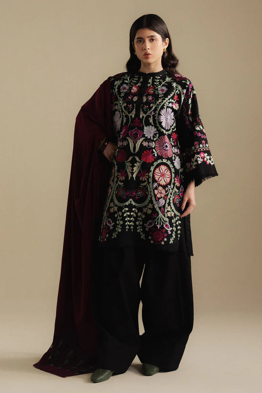BREEZE-7B | Coco Winter Unstitched’25 | Zara Shahjahan