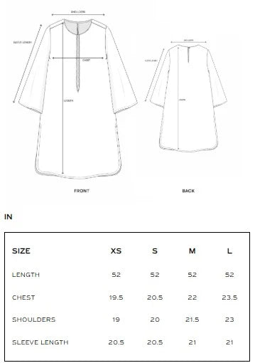 Ethnc Rozana '26 - EMBROIDERED DRESS | E4833-103-901