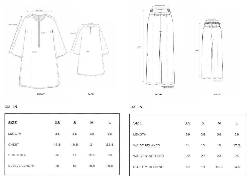 Ethnc Women Casual SP SS '26 Drop IV - Printed Suit | E8125/102/002