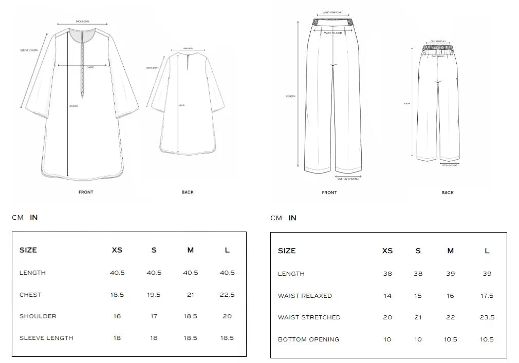 Ethnc Women Casual SP SS '26 Drop IV - Solid Suit | E8147/102/621