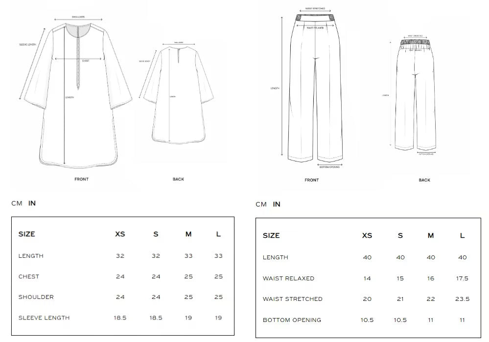 Ethnc Women Casual SP SS '26 Drop IV - Solid Suit | E8165/102/906