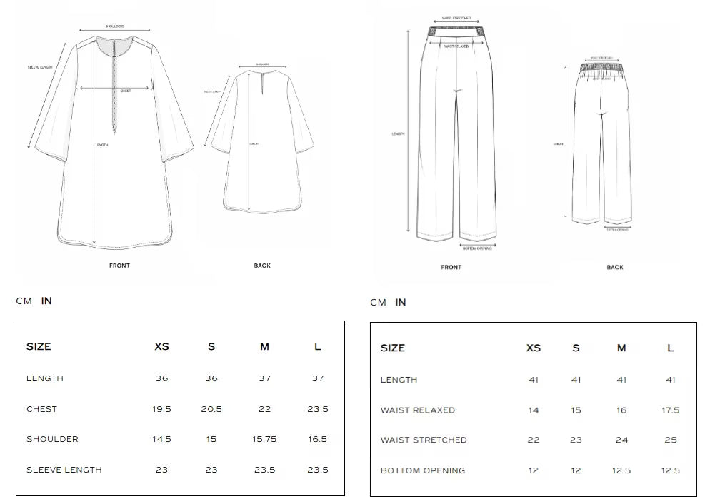 Ethnc Women Casual SP SS '26 Drop IV - Printed Suit | E8204/102/002