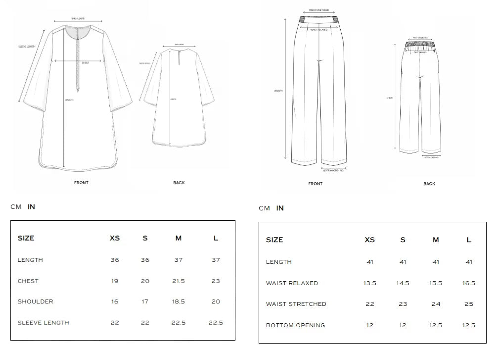 Ethnc Women Casual SP SS '26 Drop IV - Printed Suit | E8491/102/004