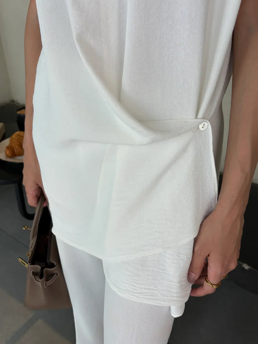 WHITE MAISIE SET | Sak Atelier
