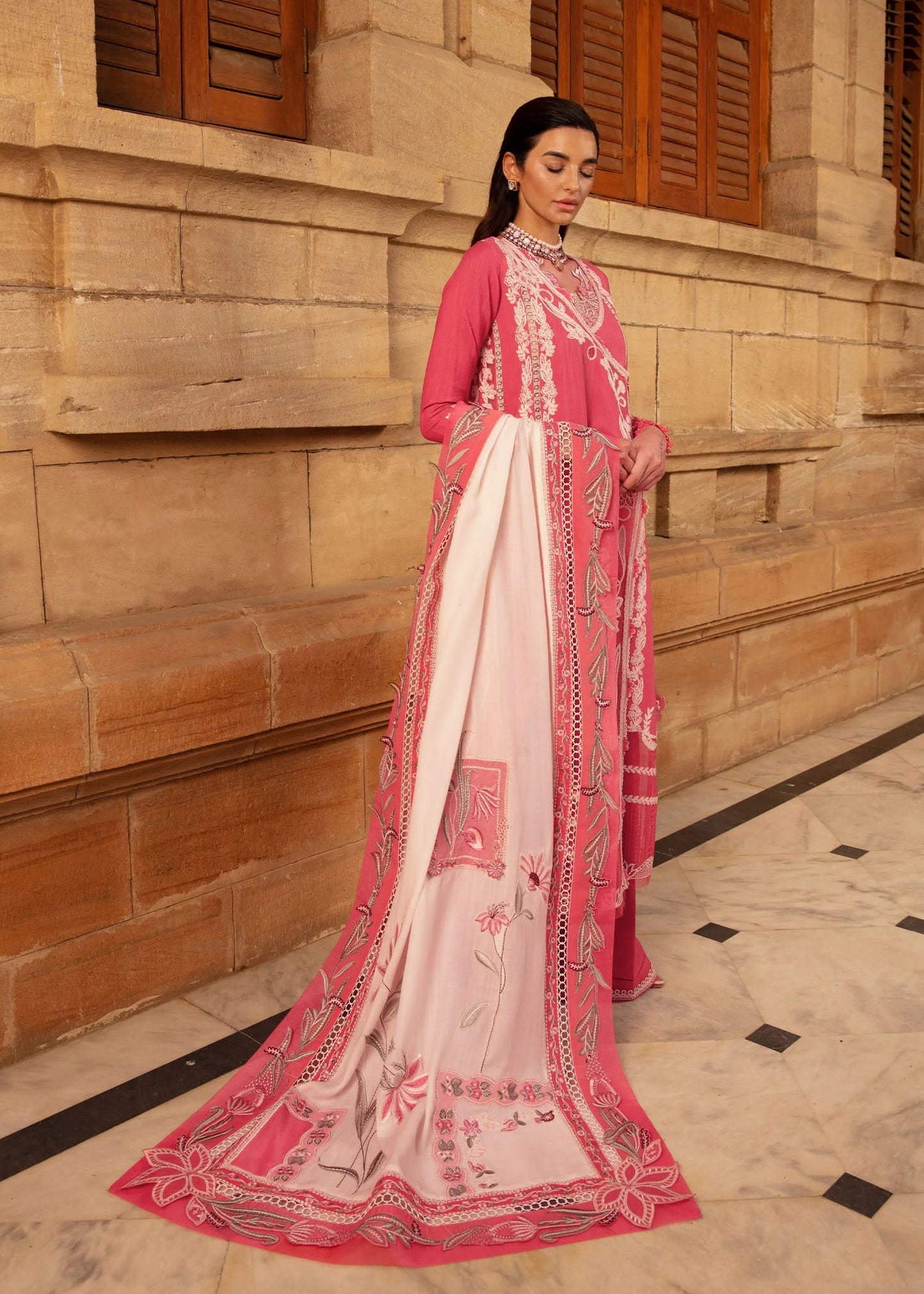 Crimson Winter Unstitched'24 - Phulon Ki Dastaan