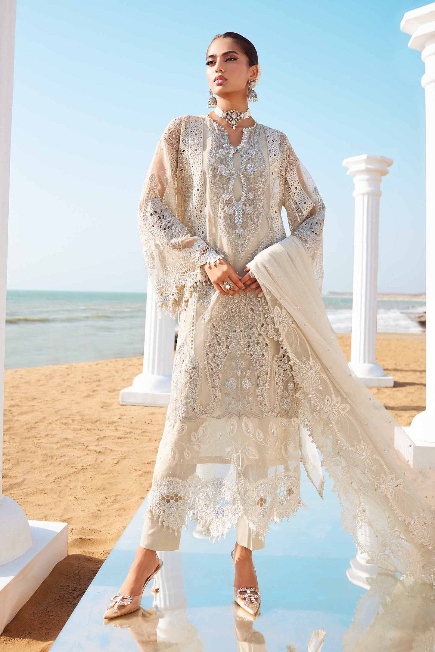 MARIA B Eid Luxury Lawn 2025 | EID LAWN-25-09