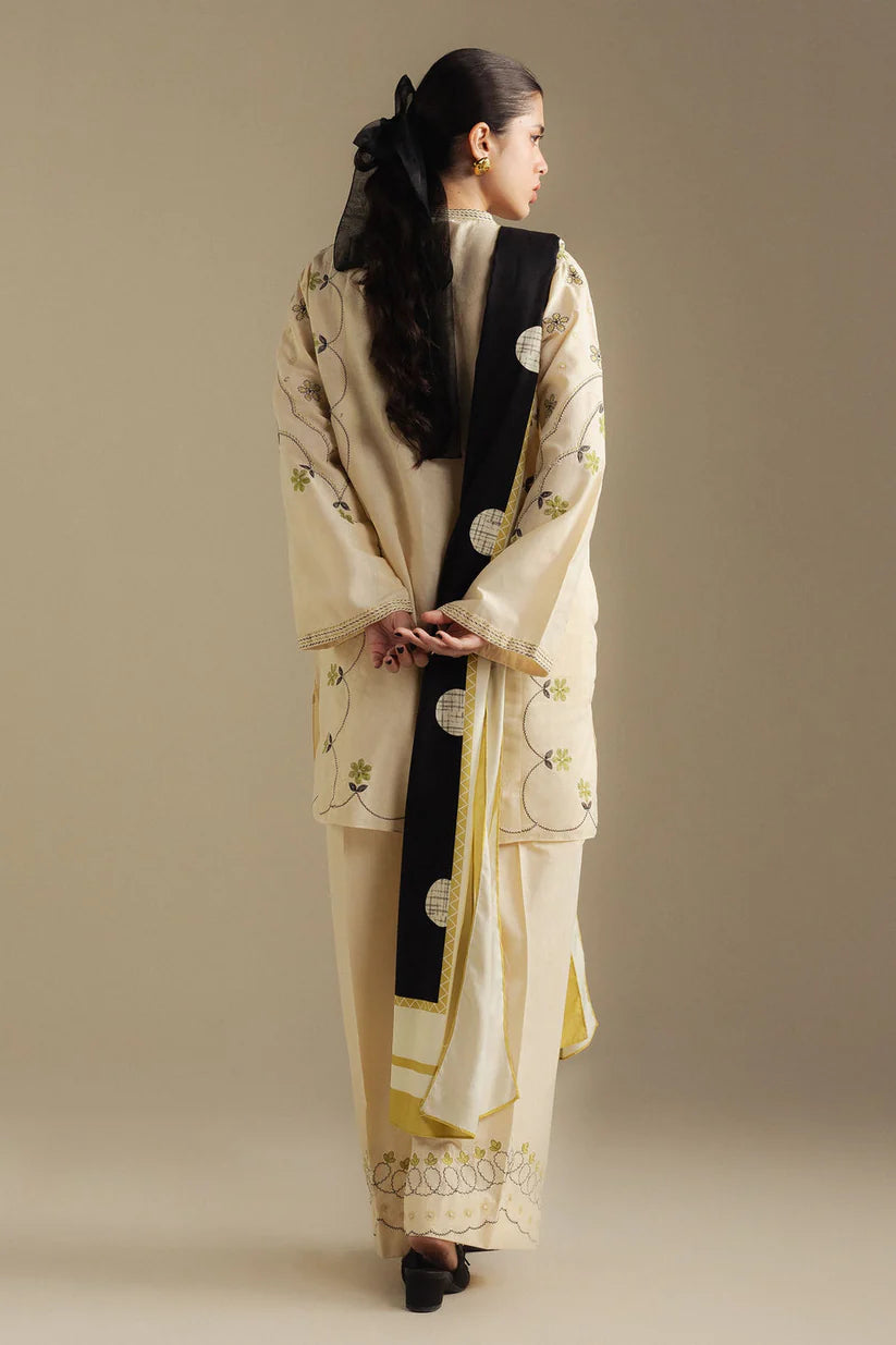 FAWN-8B | Coco Winter Unstitched’25 | Zara Shahjahan