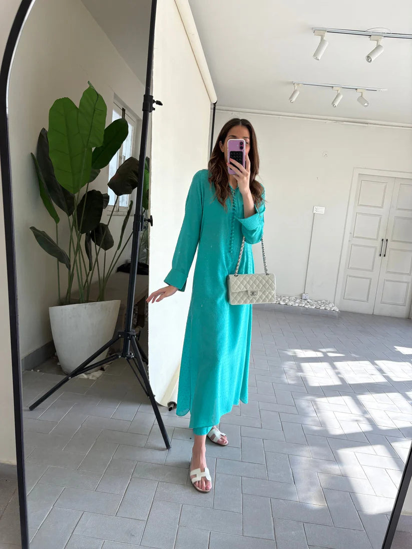 CYAN CARSON SET | Sak Atelier