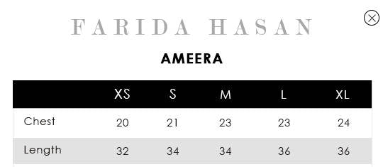 Farida Hasan Summer Festive '25 - Ameera