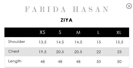 Farida Hasan Summer Festive '25 - Ziya with pants