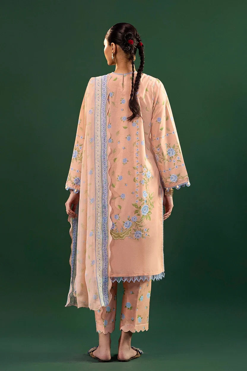 Sana Safinaz Mahay Summer Vol V '26 - Unstitched Printed 3 Piece Lawn Suit - H265-001A-3CI