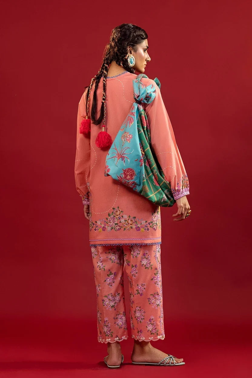 Sana Safinaz Mahay Summer Vol V '26 - Unstitched Printed 2 Piece Lawn Suit - H265-003B-2AC