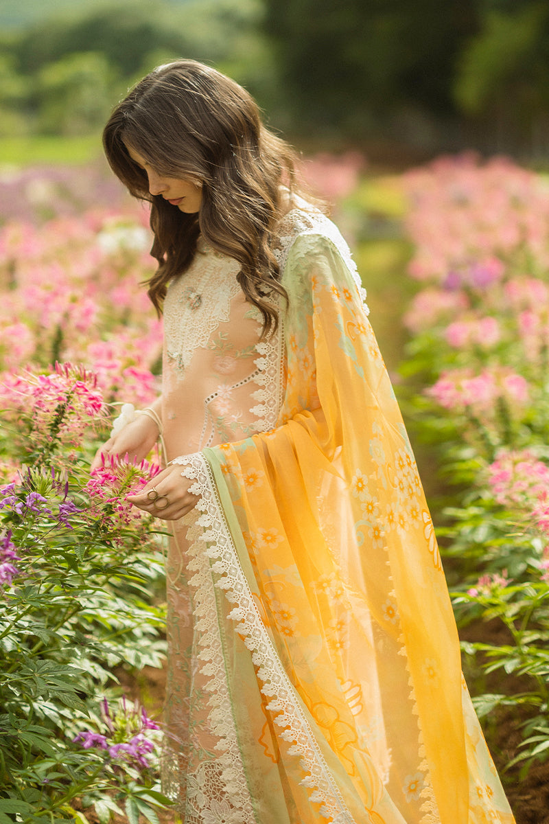 Secret Garden Hemline Lawn by Mushq 2025 | Moonlit Petals
