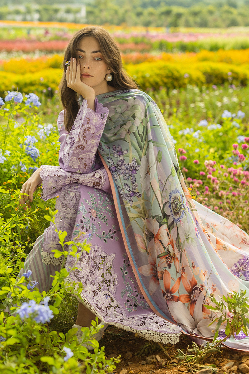 Secret Garden Hemline Lawn by Mushq 2025 | Pixies Blossom