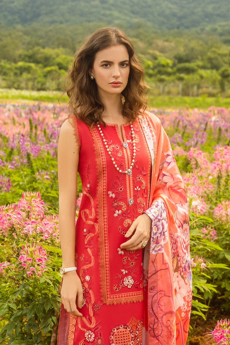 Secret Garden Hemline Lawn by Mushq 2025 | Wanderlust Blooms
