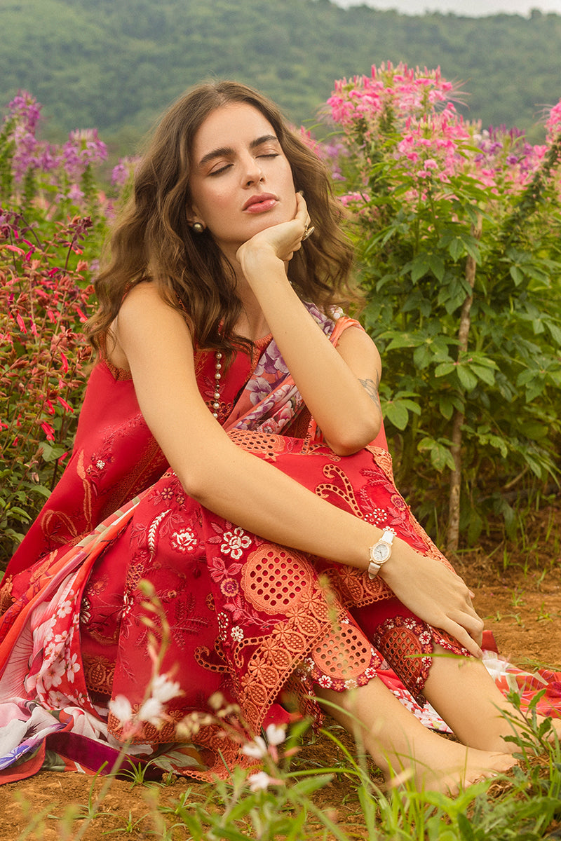 Secret Garden Hemline Lawn by Mushq 2025 | Wanderlust Blooms